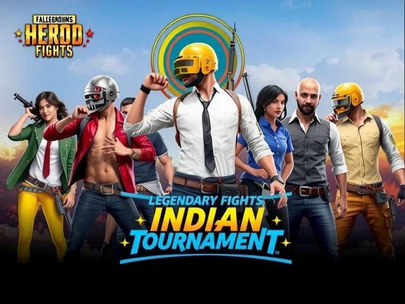 Indian Gaming Tournament Scene PUBG Hero Legendary Fights Indian Tournament